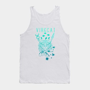 Zodiacat, a zodiac cattery: virgo - virgcat Tank Top